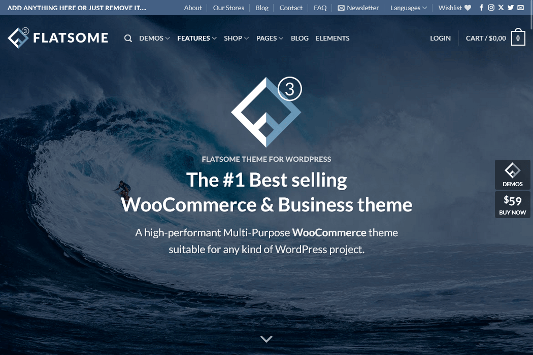 FlatSome WordPress Theme