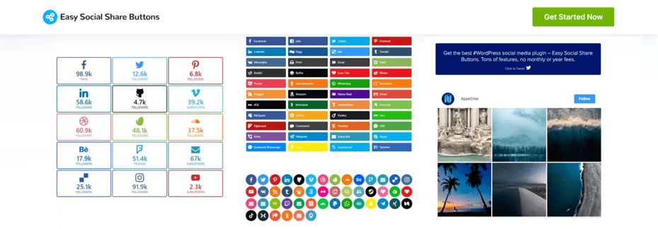 Easy Social Share Buttons Plugin