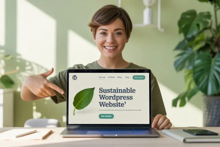 Sustainable WordPress Website